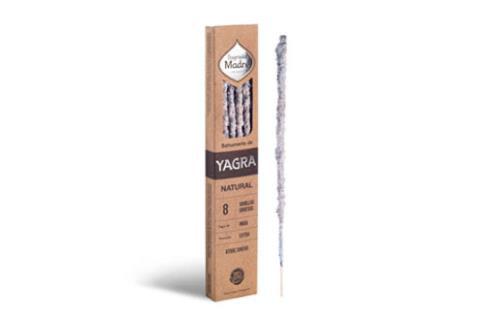 INCIENSO NATURAL CON YAGRA - ATRAE DINERO (8 varillas)
